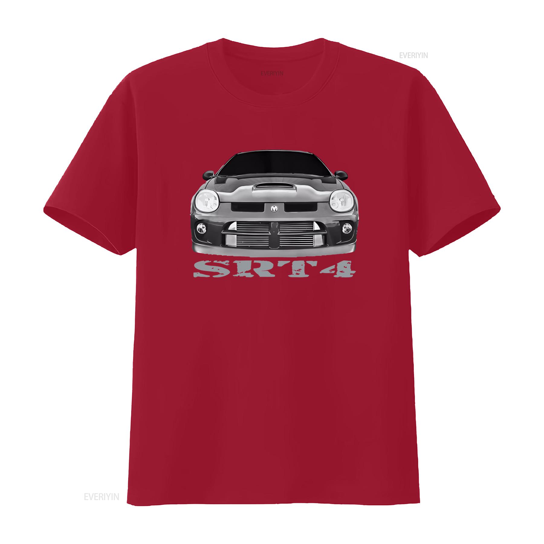 

SRT4 Urban Street Series Stylish T Shirt for Car Enthusiasts vintage Washed Casual designer clothes graphic Stretched fashion S