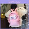 Simple And Versatile Female Student Backpack With Colorful Options For Daily Use