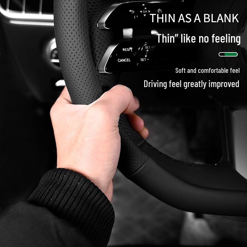 Ultra-Thin Steering Wheel Cover for K3, Sportage, K5, Forte, K2, Cerato, KX3, Pegas, K4, Opirus, KX5, Yi Run