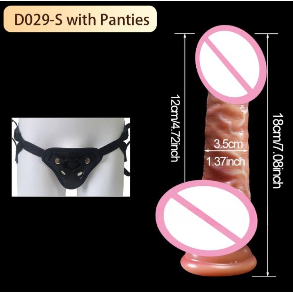 Realistic Sliding Foreskin Dildo for Women Testicles Penis sexy adult Strapon Dildos Masturbator Big Dick Anal plug 18+ Sex Toys