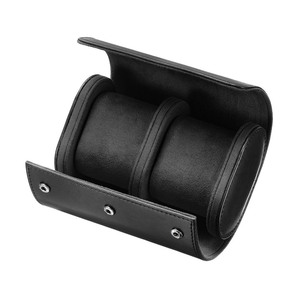 1/2/3 Slot Leather Watch Travel Case Single Watch Roll Storage Box Organizer for Men Women Watch Holding Storaging Displaying