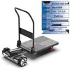 Compact Electric Sensor Stroller with Folding Flat Body for Logistics, Picking, and Sorting in Warehouses