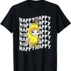Happy Banana Cat Meme Bananacat Happy Kitty Cat Lovers Meme T-Shirt(1)