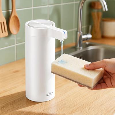 Wave Your SUNLY Automatic Soap Compatible with Liquid Detergent and Dish [Just Hand] Dispenser, Soap, Clearis-L