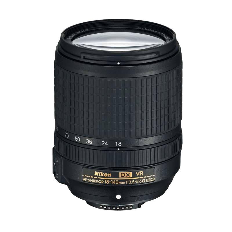 

Nikon AF-S DX Nikkor 18-140mm f/3.5-5.6G ED VR Lens Standard Package