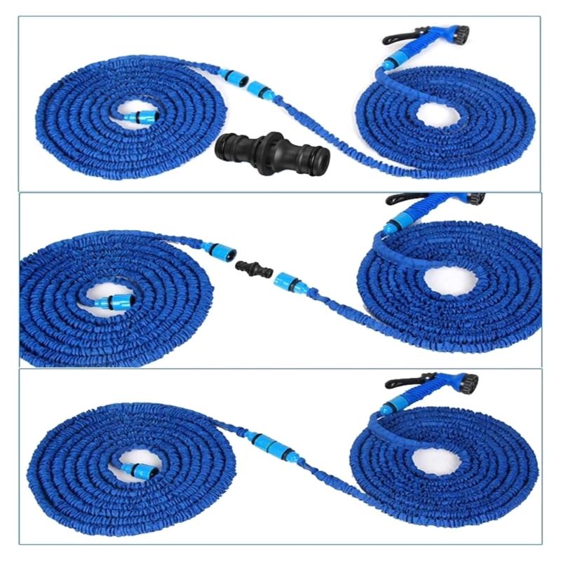 Pack of 10 Quick Connection Hose Couplings 1/2Inch Leakproof Double Sided Connectors Accessory for Garden Faucet