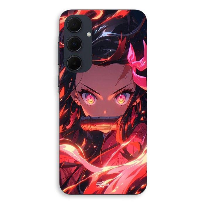 Coque Pour Samsung galaxy A35 Demon Slayer Nezuko Kamado Manga anime Maniacase