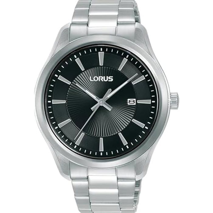 Montre - LORUS - RELOGIO - Acier - Noir - Étanchéité 5 ATM