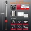 1 /4'' 3/8'' 1/2'' 72-Tooth Ratchet Handle Drive Click Torque Wrench Adjustable Industrial Dual-Direction Upgraded Torque Wrench