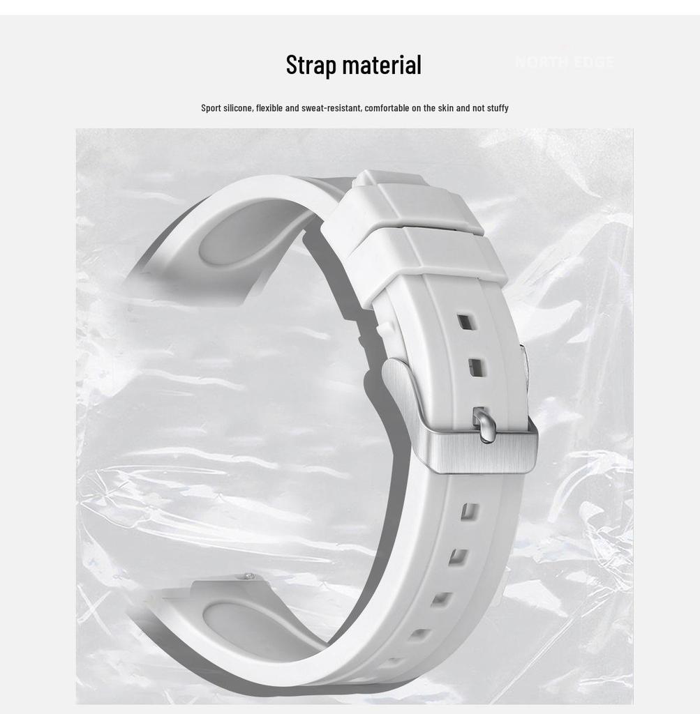 Lory Waterproof Shockproof Smart Pedometer Watch with Alarm and Straight Strap for Men and Women