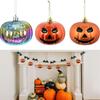 Halloween Ornaments For Tree Pumpkin Halloween Tree Decorations Horror Smile Pendants For Christmas Yard Wall Fireplace Door