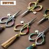 Zen Tassels For Tea Bags Scissors Embroidery Cutting Sewing Tailor Shears Needlework Craft Cafes Specialized Tools Decoration