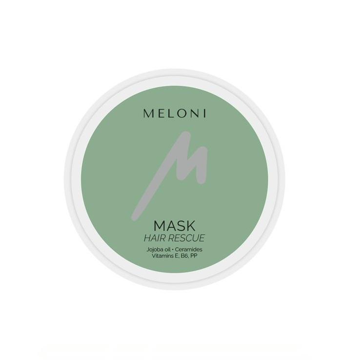 Intensivmaske mit Jojobaöl und Vitaminen E, B6, PP MASKE HAIR RESCUE MELONI 50 ml