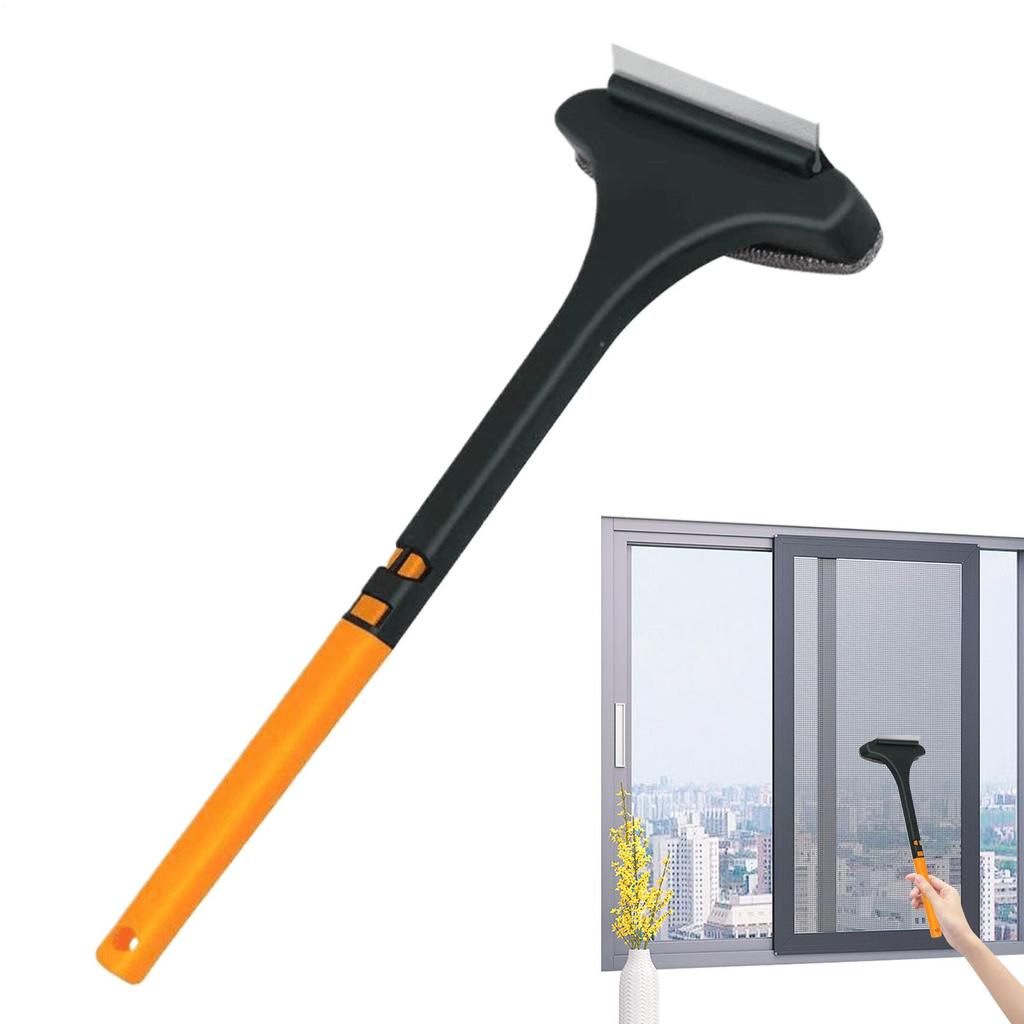 Multifunctional Anti-mosquito Screen Brush Glass Brush Dry and Wet Household Cleaning Dust Brush Window Cleaning Tool
