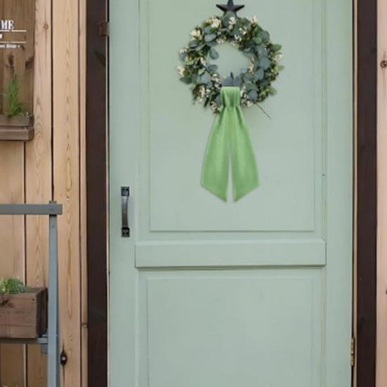 Decorative Ribbon Pure Color Curtain Garland Festive Party Ribbon Gift Wrap Ribbon Indoor Outdoor Home Festival Office Gift Decor