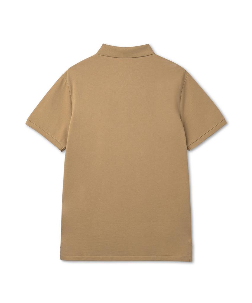 POLO RALPH LAUREN Custom Slim Fit Mesh Polo Shirt - Medium Beige