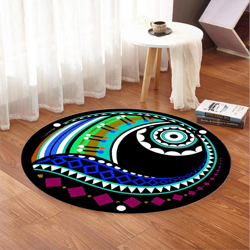 Mandala,Mandala Rug,Mandala Round Rug,Round Rug,Mandala Pattern Round,Popular ,Themed Rug,Living Room,Home Decor,Gift For Her,Non Slip Rug