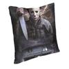 Michael Myers Cushion Cover 45X45Cm Home Decorative Printing Halloween Horror Movie Throw Pillow For Car Double Side
