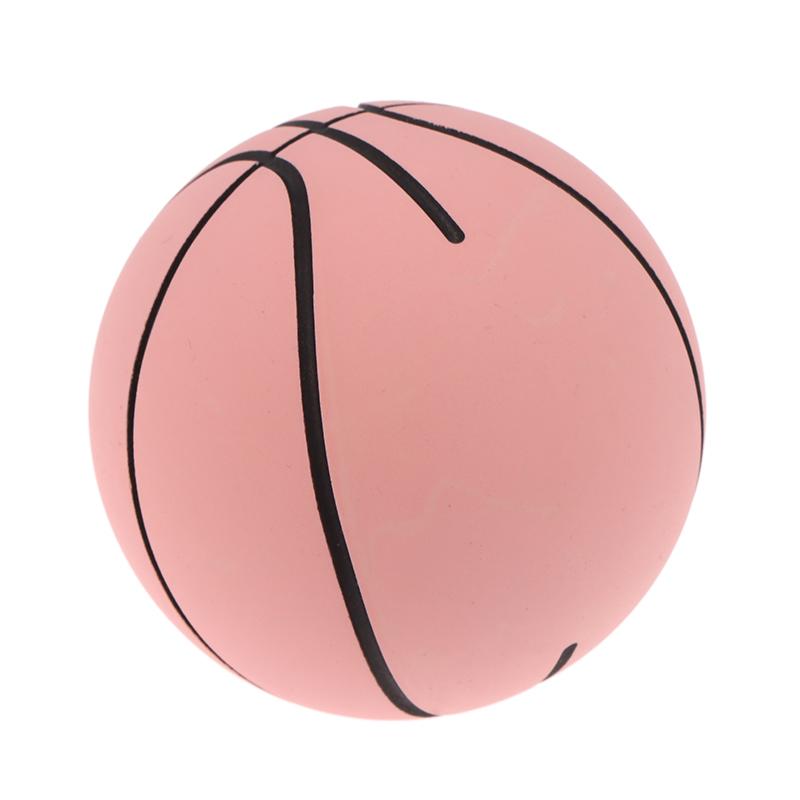 6Cm High Elastic Mini Rubber Basketball Decompression Hollow Elastic Ball Children'S Toy Outdoor Sports Beach Mini Basketball
