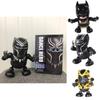 Interactive Dancing Robot Toy With Lights And Music Iron Man Bumblebee Spider-man