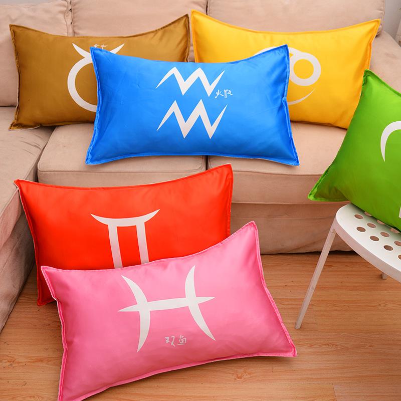 

Mr. Baobao Simulated Silk Summer Cool Pillowcase Digital Printing Student Home Pillowcase 48*74 48 * 74CM satin pillowcase
