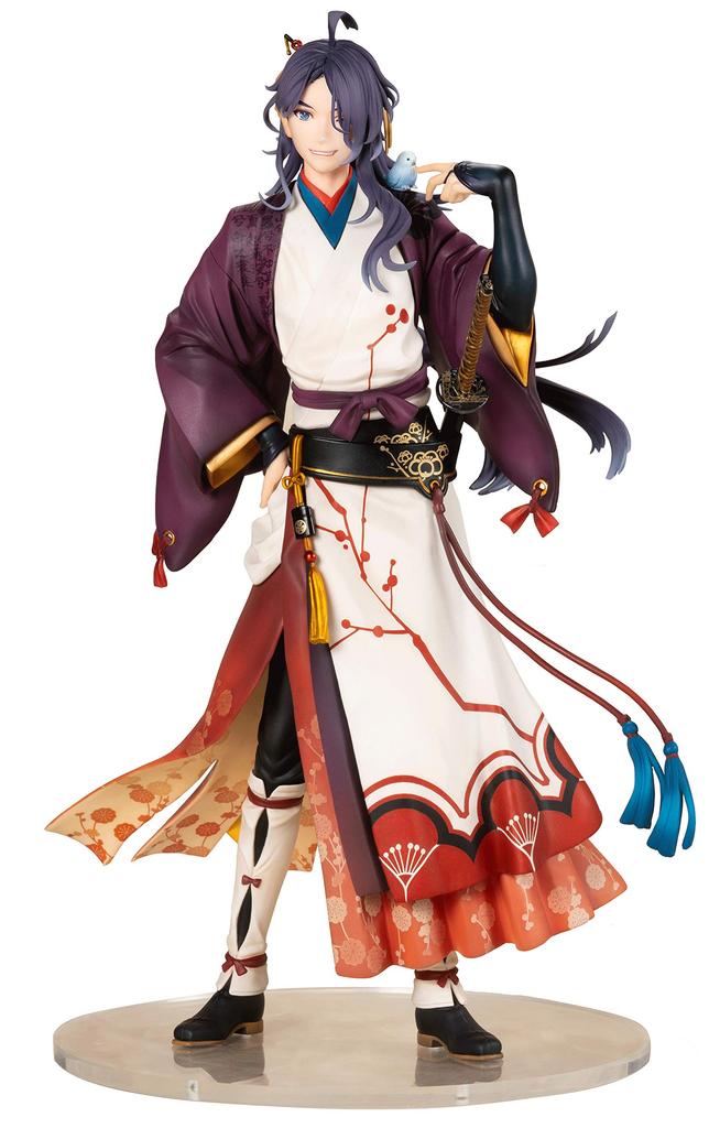 Emu Toys Kenga Toki Tokugawa Mitsukuni scale painted finished figure 1/8 PVC/ABS