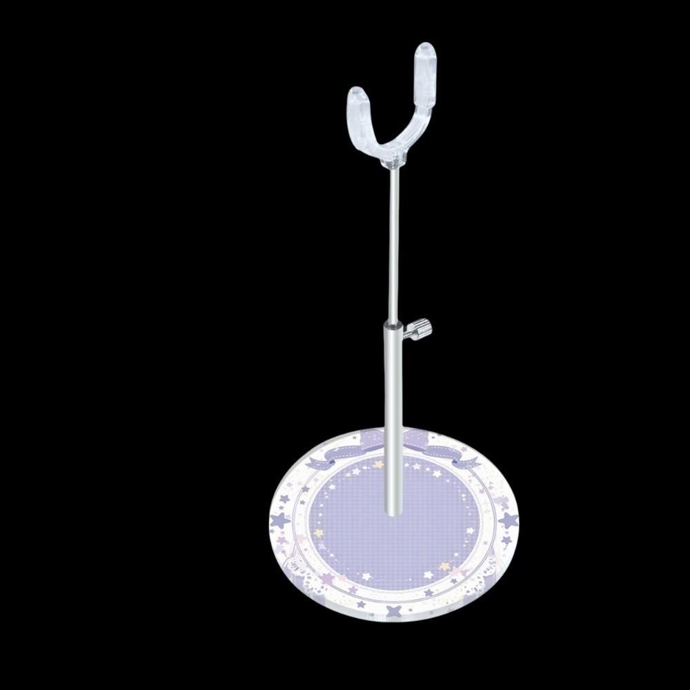 Shaped Base Doll Standing Bracket Retractable Model Holder Doll Display Rack  Doll Accessories