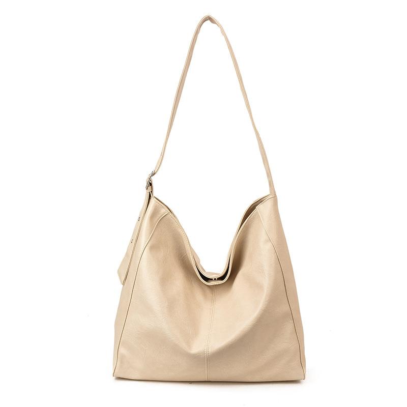 Vintage Commuter Bag Women's Large Capacity Underarm Bag Single Shoulder Messenger Bag