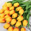 Künstliche Tulpen Blumen Echt-Touch Tulpen für Dekoration Fake Tulpen Blumengestecke Künstliche Faux Tulpen Dekor für Tisch Wohnkultur