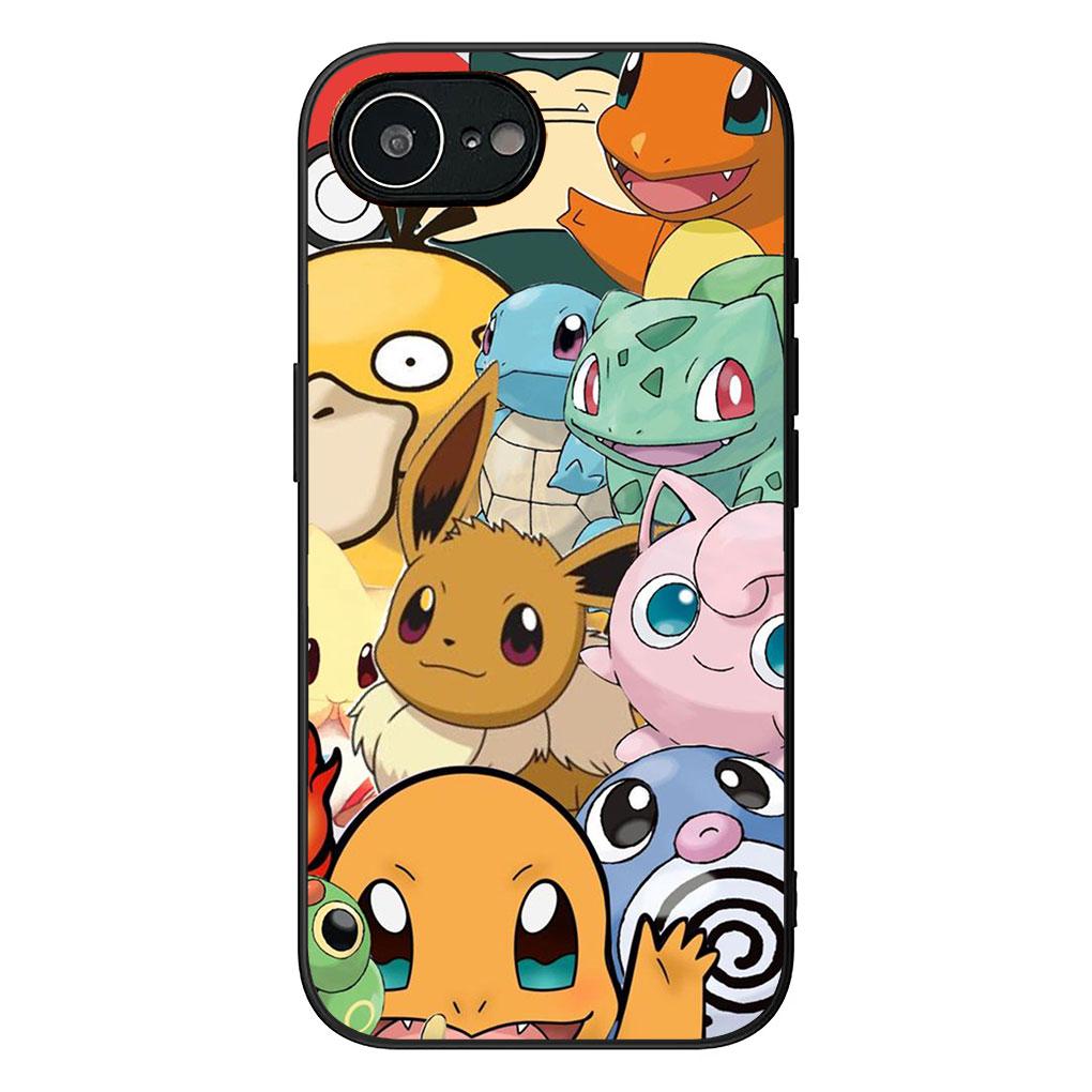 

Soft Cover for Xiaomi Redmi 15 9A 9C NFC 7A 9T Note 9 8 7 8T 15c A5 Coque Phone Case Charmander P-Pokemons GO P-Pikachus Redmi 15 5G (169mm)