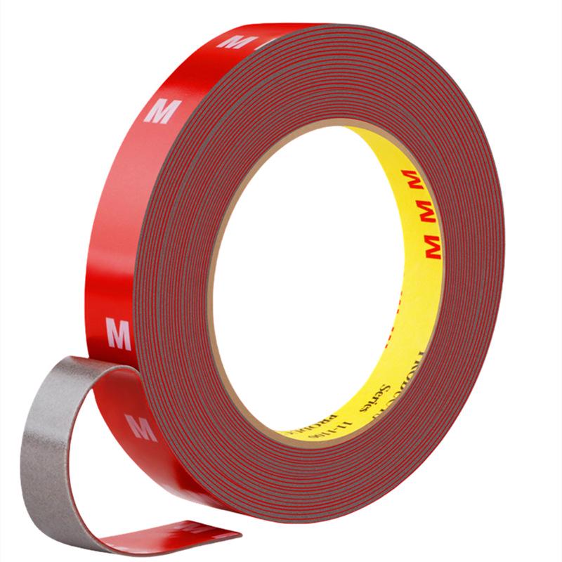 Gray Waterproof Acrylic Foam Double-Sided Tape: High Temp Resistant & Residue-Free