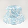 Coconut Tree Blackwhite Print Beach Hat Doublesided Fruit Sun Protect Summer