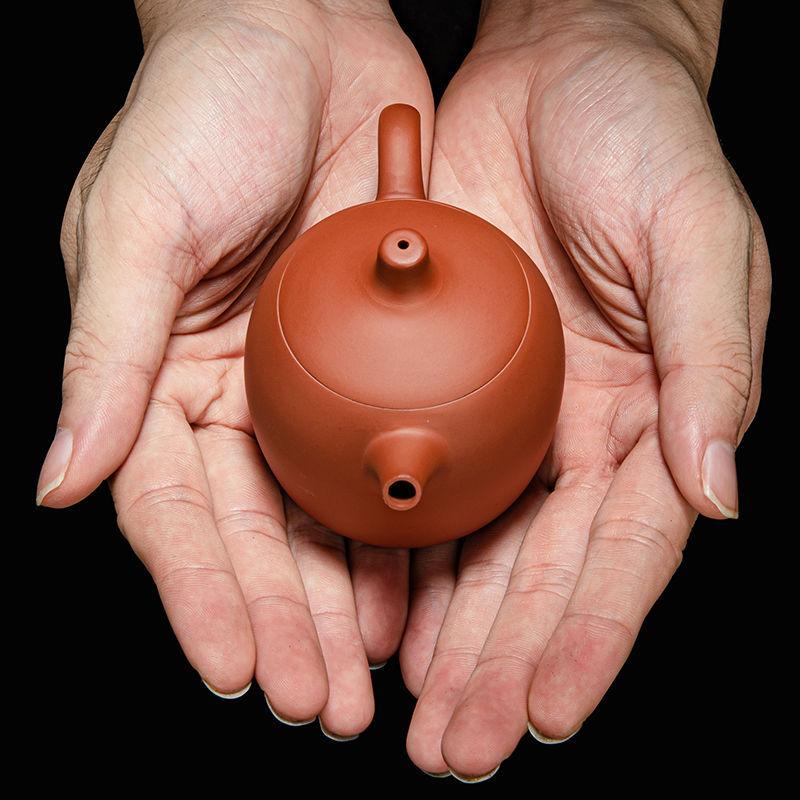 150cc Chinese Yixing Purple Clay Tea Pot Raw Ore Dahongpao Beauty Kettle Handmade Zisha Filter Teapot Tea Ceremony Gifts