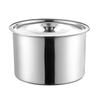 HUIHUADU Thickened Stainless Steel Seasoning & Lard Storage Pot Set