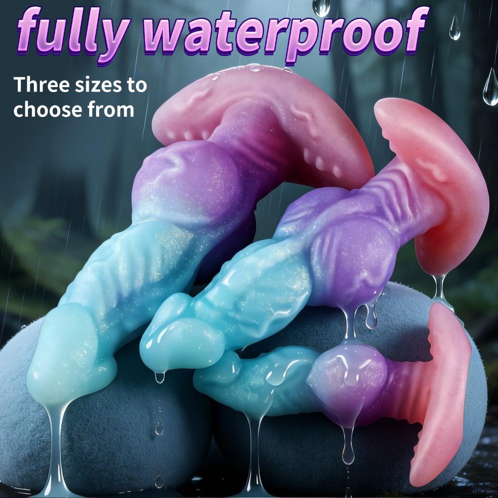 Unique Shape Anal Dilator Flexible Silicone Anal Trainer For Male Female