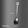 304 Stainless Steel Long Handle Stirring & Dessert Spoon Set
