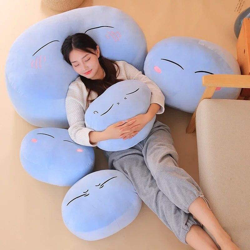 Rimuru Tempest Plush Toys Anime That Time I Got Reincarnated As a Slime Rimuru Tempest Pillow for Children Baby Xmas Gifts