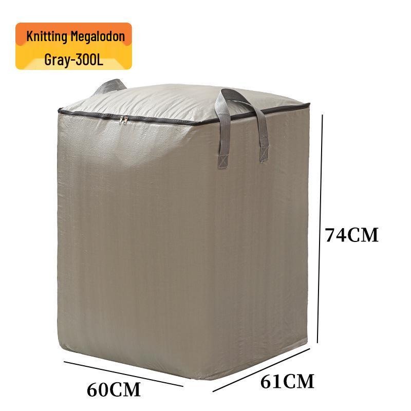 Large Capacity Woven Storage Bag for Clothes & Miscellaneous Items