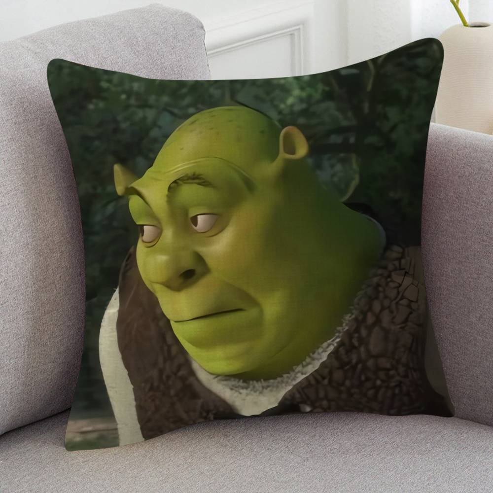 Anime Shrek Game For Cartoon Print Peripheral Pillow Case Cushion Cover Home Decor Birthday Gift Pillowcover
