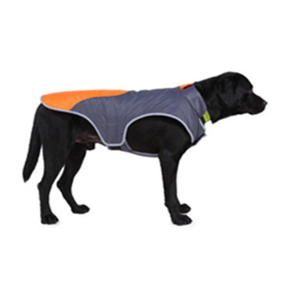 Warm Dog Reflective Charge Coat Cotton/Fleece Outdoor Dog Coat Vest Warm Dog Jacket  Autumn