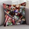 Anime HIGHSCHOOL OF THE DEAD Cute Cartoon L Game Cushion Cover Pillowcase Upholstery Sofa Throw Pillow Home Decor Pillowcas