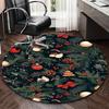 1pc Christmas Holiday Festive Chair Mat - Anime Cartoon Design Office Chair Pad, Non-Slip Carpet for Home Decor, Living Room, Bedroom, Game Room, Dorm