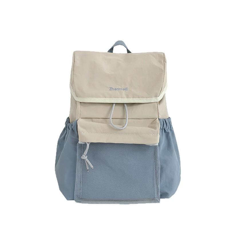 Schoolbag Wholesale Outdoor Fashion Backpack Lightweight Junior High School Student Schoolbag Sports 1011 New Casual Versatile Backpack Women