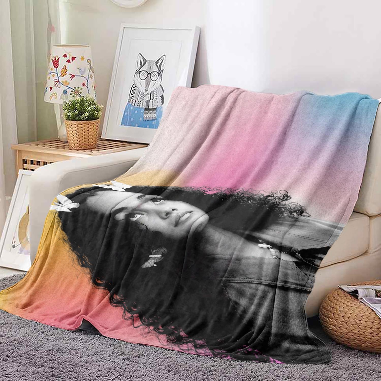 

Hot pop songs Man I Need Olivvia Deaan Blanket Flannel Blanket Throw Blankets for Bedding sofa UltraSoft Bedroom Quilt 75x100cm (30x40inch)