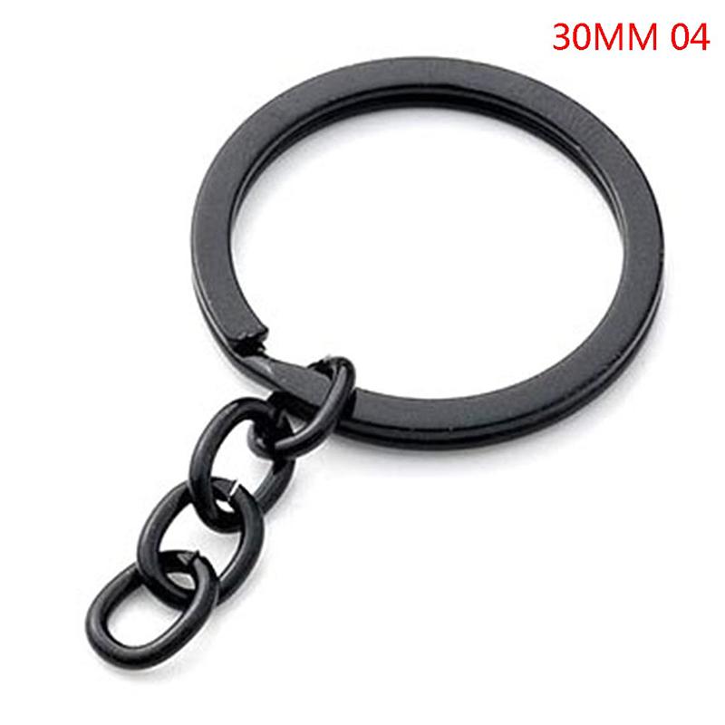 10Pcs Black 25Mm 30Mm Lobster Chain Key Chain Bag Diy Jewelry Making Accessories