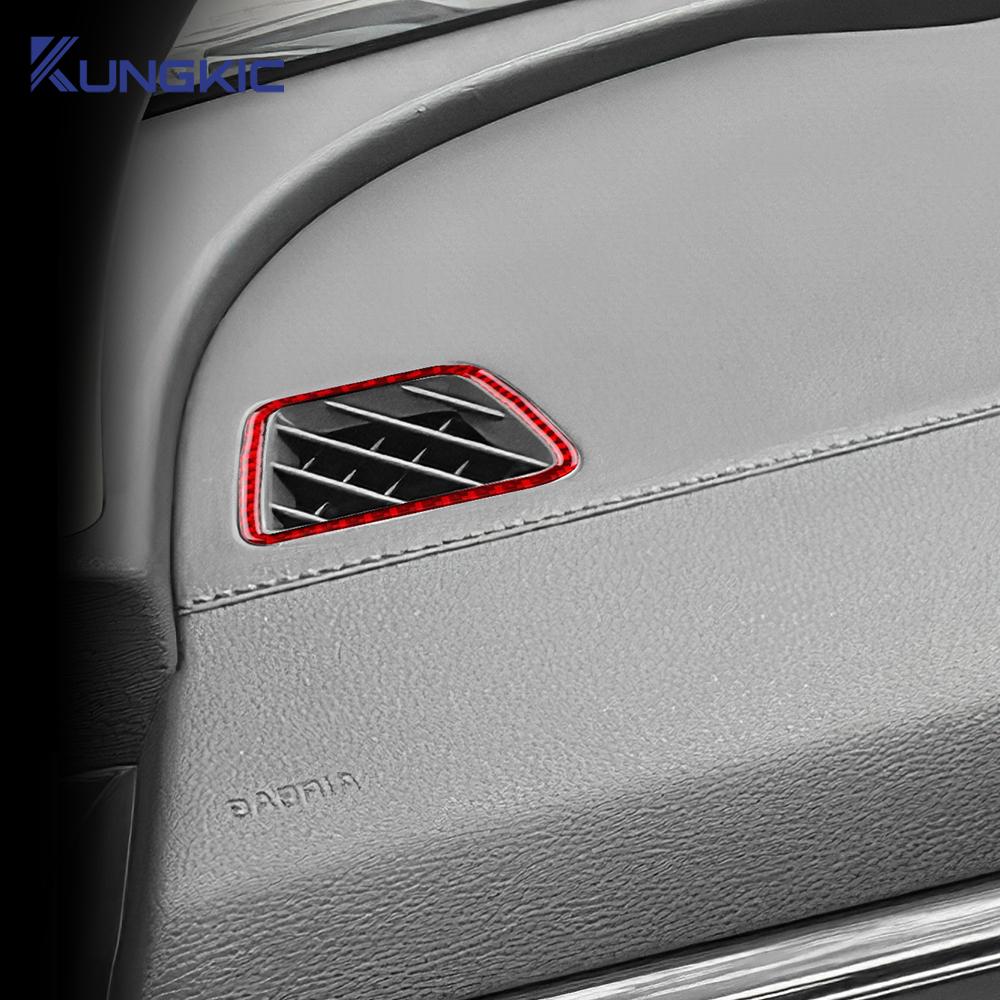For Kia Sportage NQ5 2025 2025 2025 2025 Real Soft Carbon Fiber Sticker LHD RHD Car Air Outlet Frame Interior Trim Accessories