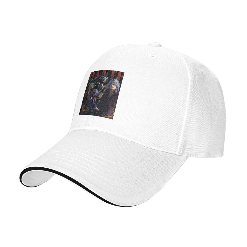 Limited Dante Devil May Cry Cap Casual Baseball Caps Adjustable Hat Hip Hop Summer Unisex Baseball Hats Customizable