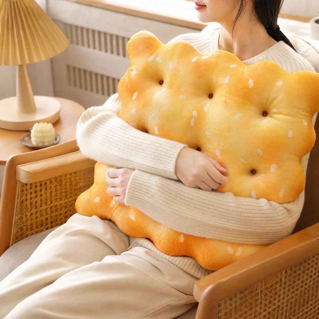 Plush and Back Cushion, Extra Thick Soft Cushion for Chair, Sofa and Floor