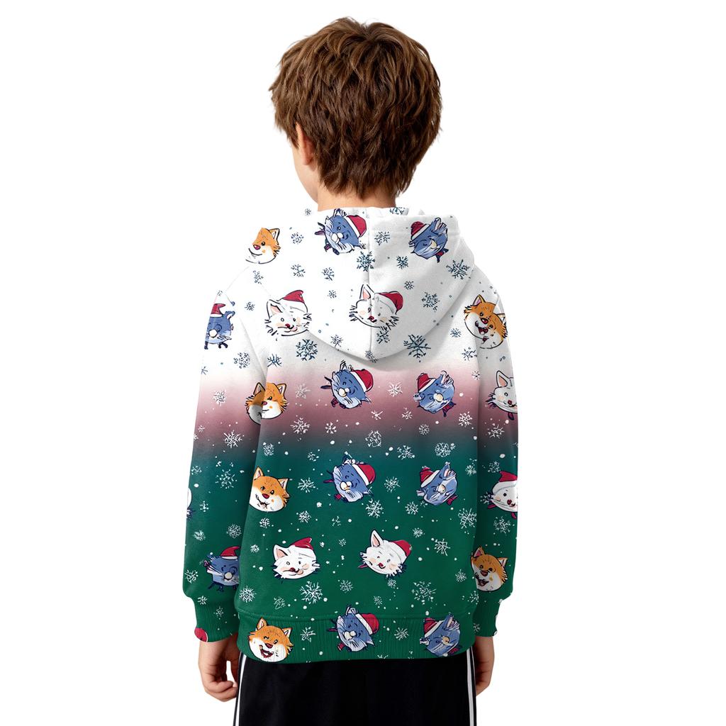 Męska codzienna bluza z kapturem zapinana na zamek, codzienna koszulka z długim rękawem zapinana na zamek