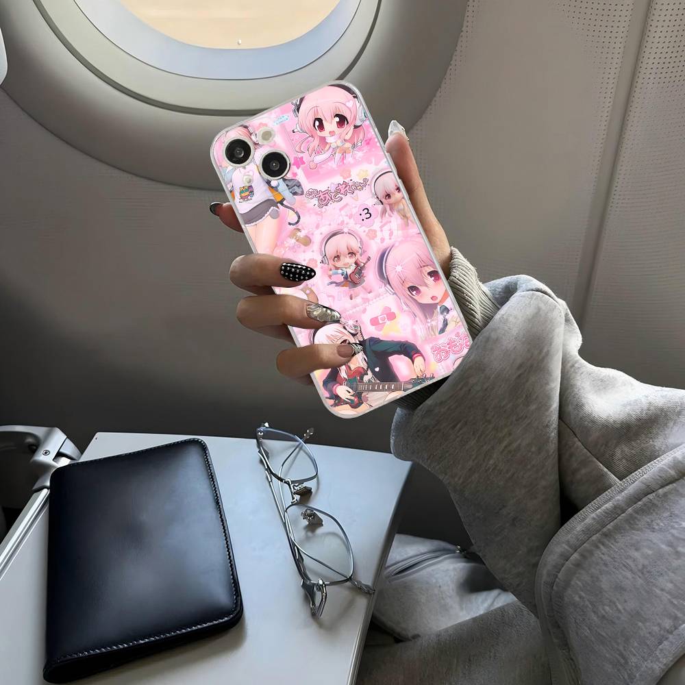 

S-sUPER SONICO Phone Case For IPhone 16 15 14 13 12 11 Pro Max Plus Shockproof Back Cover iPhone 16 pro